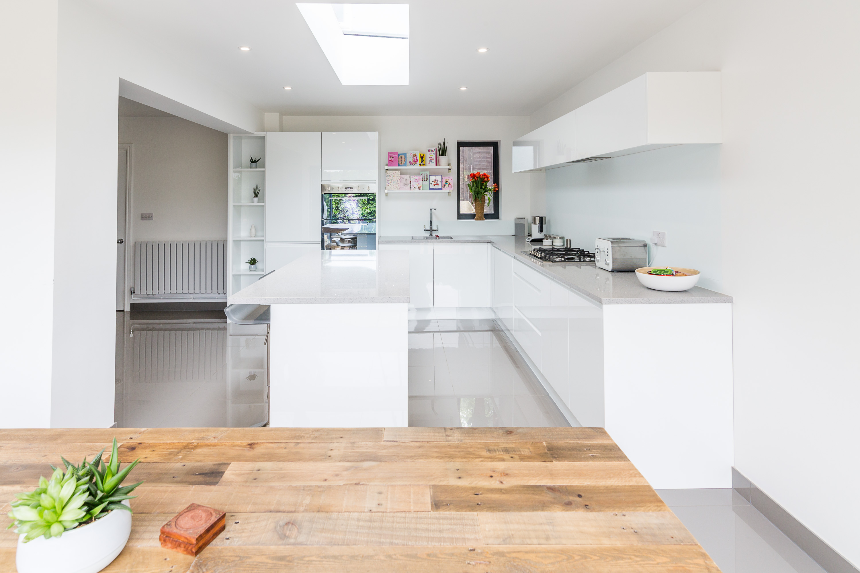 Contemporary Real Wood Kitchen By Mpg Bespoke Chesham